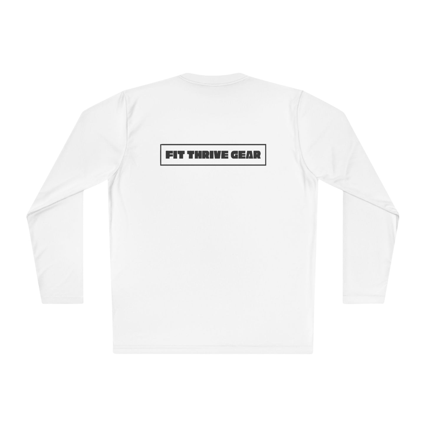 Unisex Long Sleeve Tee - Fit Thrive Gear, Lightweight Apparel for Active Living, Perfect for Fitness, Casual Outings, and Gifts