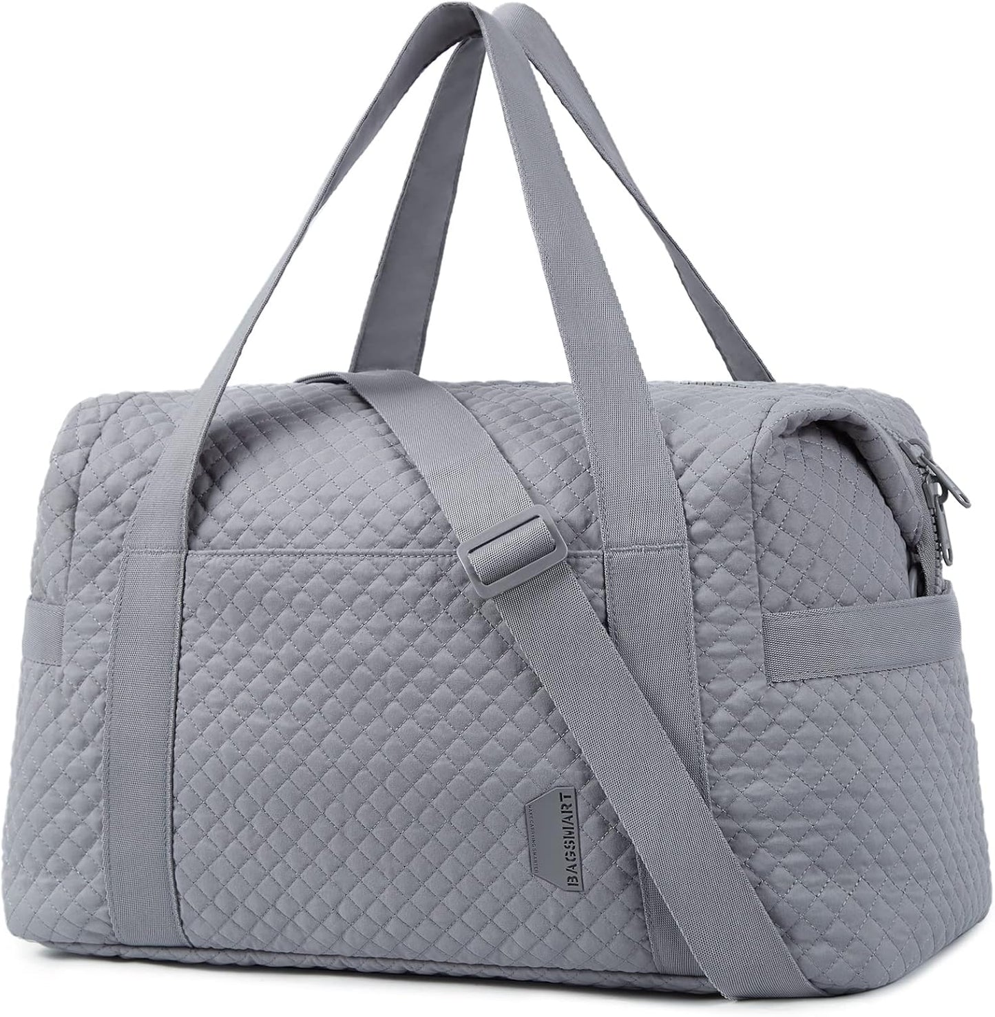 Large Gym Bag with Yoga Mat Buckle, Weekender Overnight Bag for Women, Travel Duffle Bag for Travel Essentials, Carry on Tote Bag Hospital Bag for Labor and Delivery