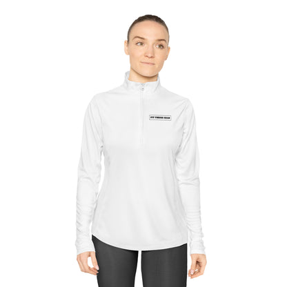 Ladies Fitness Quarter-Zip Pullover - Activewear, Workout Top, Sports Gear, Casual Jacket, Outdoor Layer