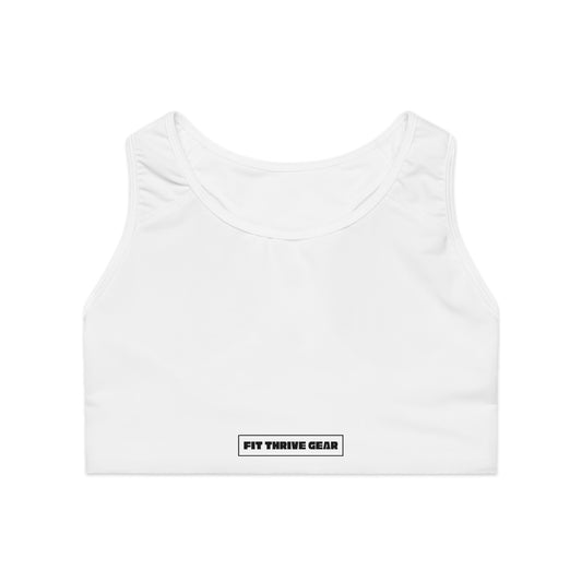 Motivational Sports Bra, Fitness Gear, Workout Top, Activewear, Gym Essential, Stylish Athletic Bra