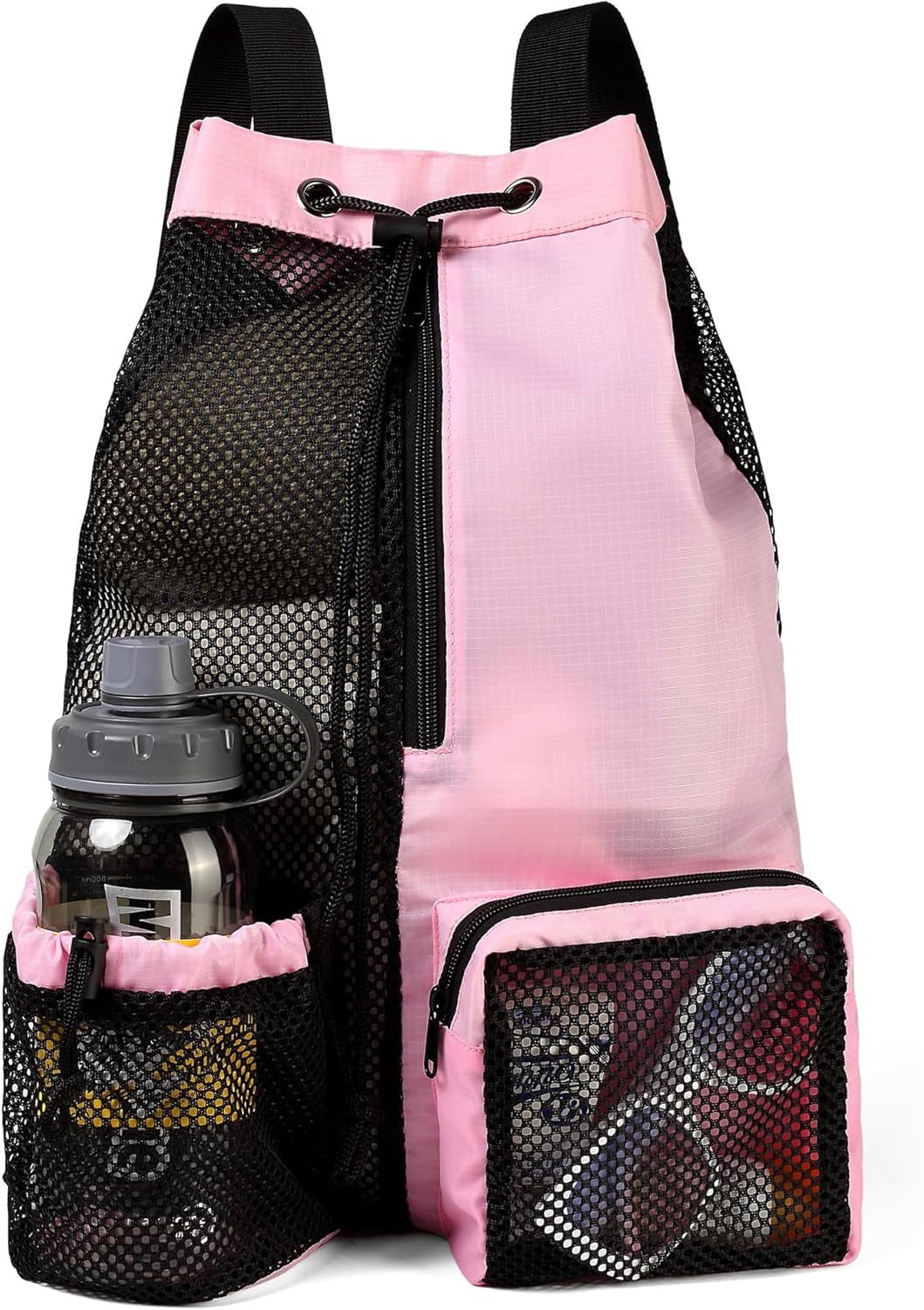 Drawstring Backpack for Men Women Athletic Gym Sports Workout Beach Swim