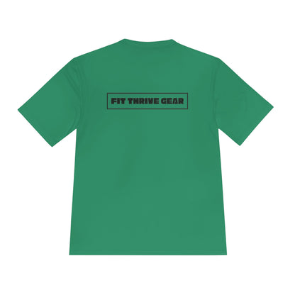 Unisex Moisture Wicking Workout Tee | Fitness Shirt, Sportswear, Activewear, Gym Top, Casual Wear, Gift for Her/Him