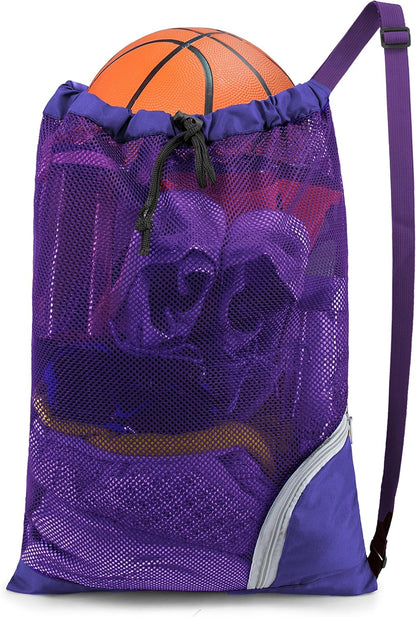 Drawstring Backpack for Men Women Athletic Gym Sports Workout Beach Swim