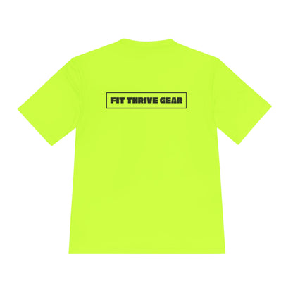Unisex Moisture Wicking Workout Tee | Fitness Shirt, Sportswear, Activewear, Gym Top, Casual Wear, Gift for Her/Him