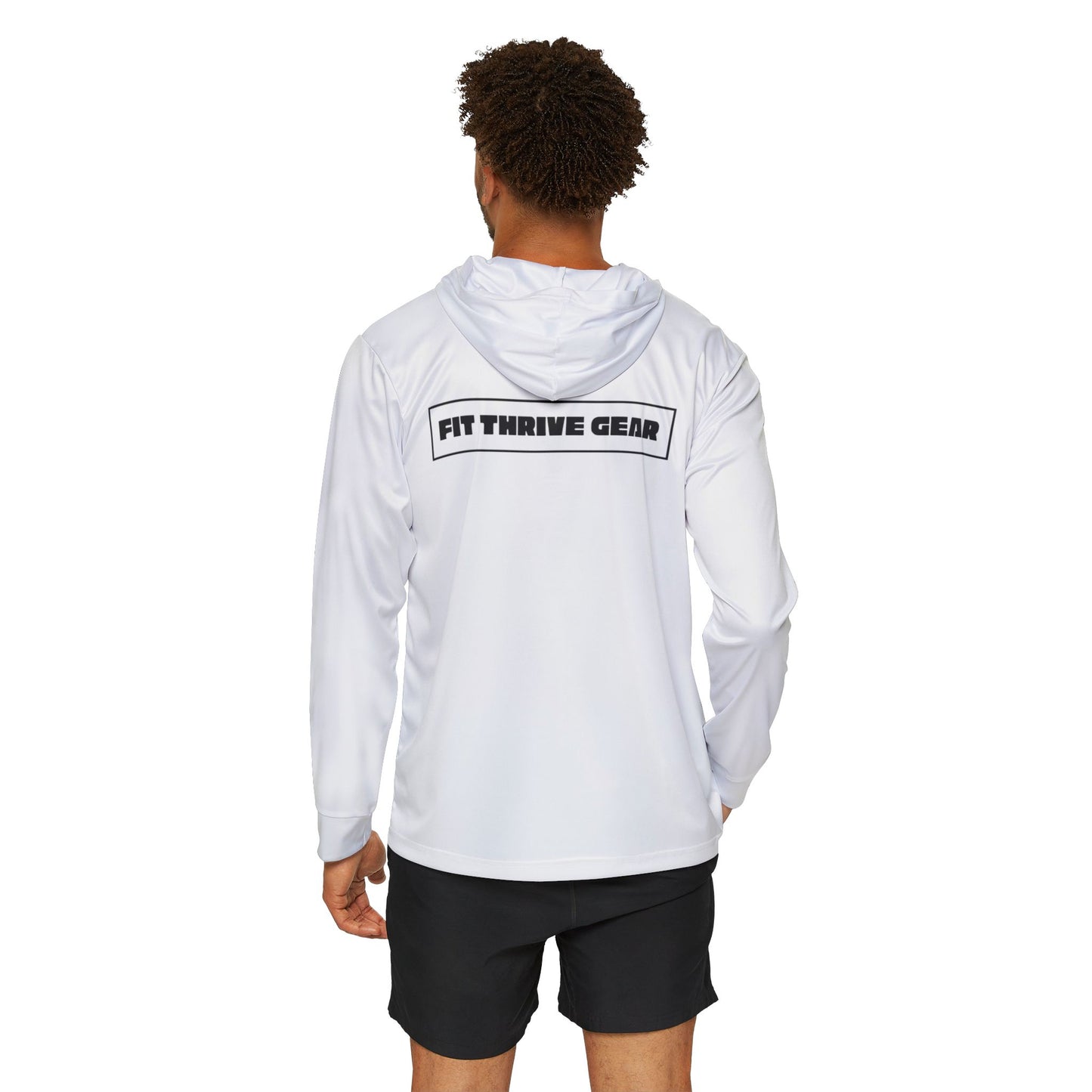 Sporty Warmup Hoodie for Active Men, Fitness Gear, Gym Hoodie, Athletic Pullover, Outdoor Sportswear, Training Top
