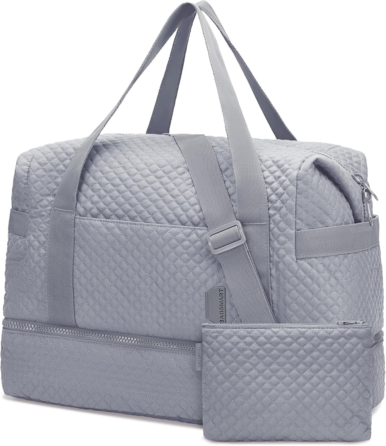 Large Gym Bag with Yoga Mat Buckle, Weekender Overnight Bag for Women, Travel Duffle Bag for Travel Essentials, Carry on Tote Bag Hospital Bag for Labor and Delivery