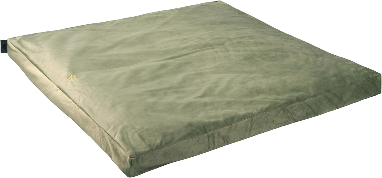 Meditation Mat Zabuton, Velvet Floor Cushions for Sitting, Meditation Cushions and Pillows with 100% Cotton Insert, Yoga Cushion for Women and Men