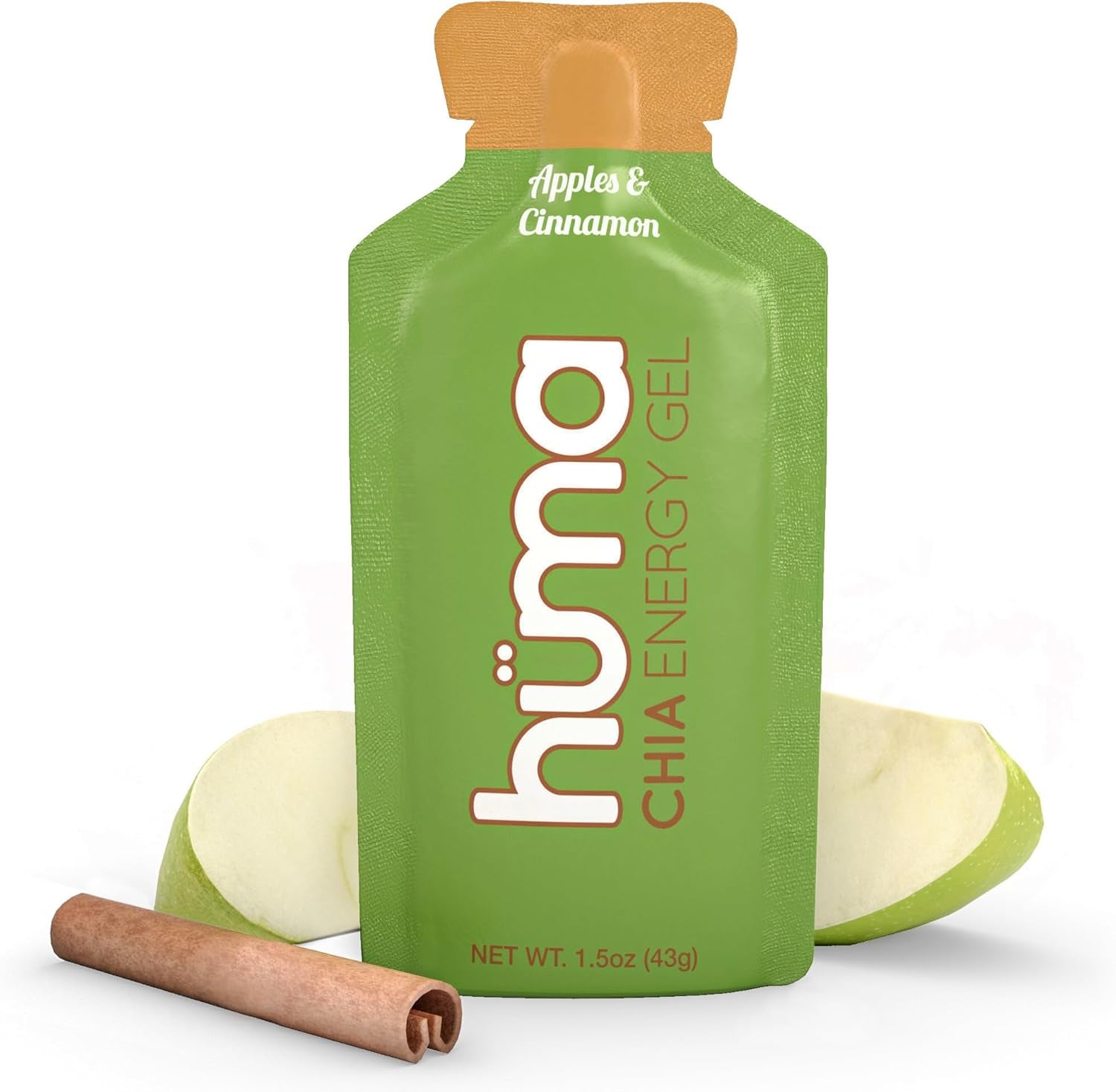 Huma Chia Energy Gel, Blueberries, 12 Gels - Premier Sports Nutrition for Endurance Exercise