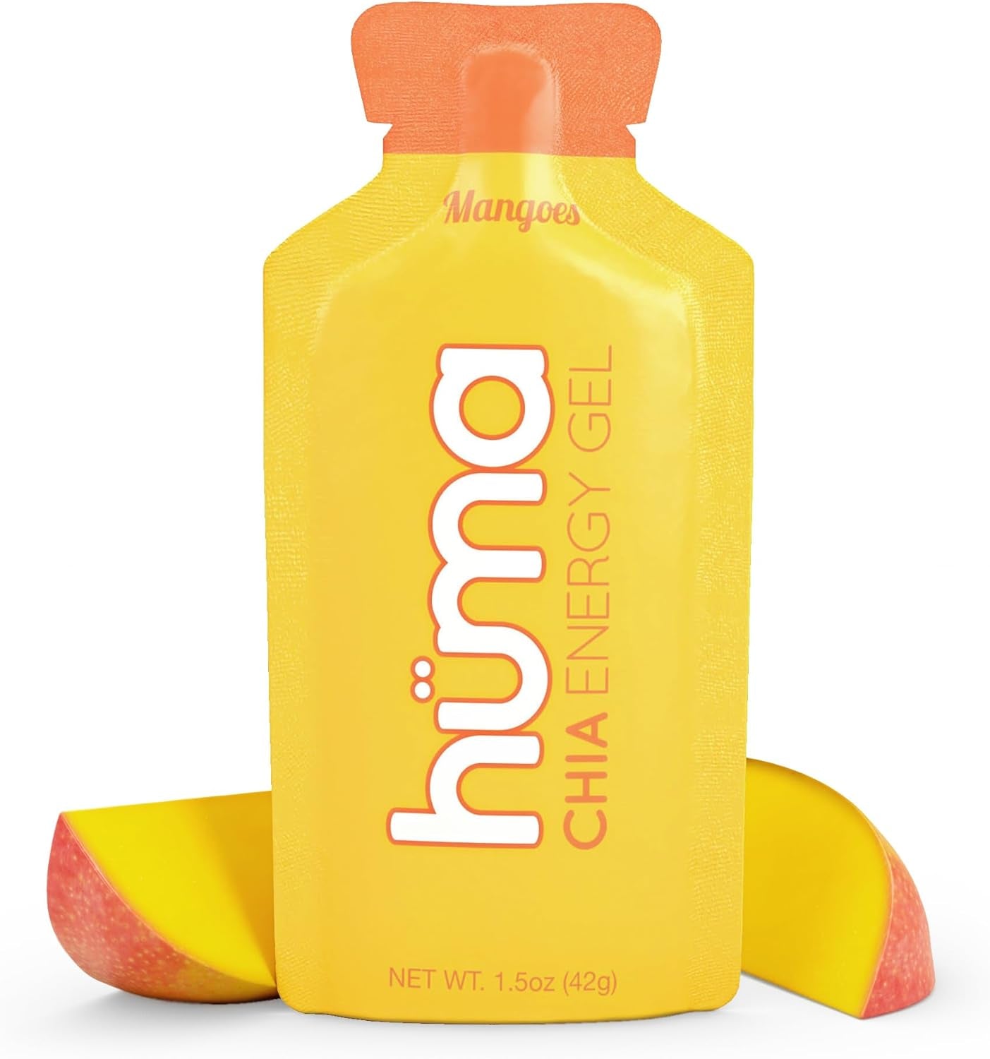 Huma Chia Energy Gel, Blueberries, 12 Gels - Premier Sports Nutrition for Endurance Exercise