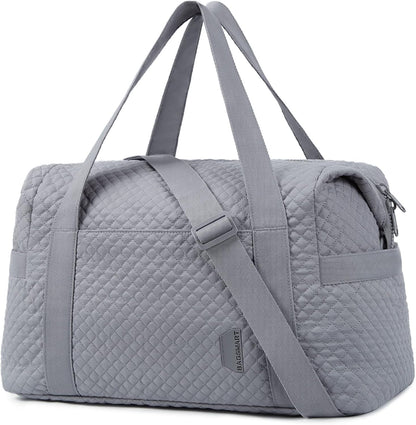 Large Gym Bag with Yoga Mat Buckle, Weekender Overnight Bag for Women, Travel Duffle Bag for Travel Essentials, Carry on Tote Bag Hospital Bag for Labor and Delivery