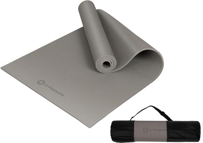 Yoga Mat with Carry Strap for Yoga Pilates Fitness and Floor Workout at Home and Gym Non-Slip 9 Colors