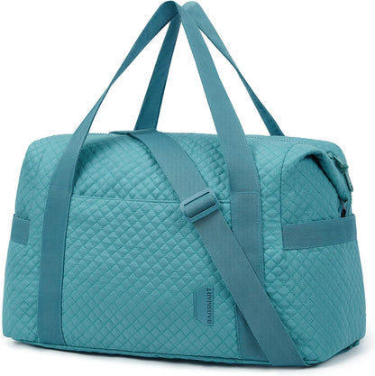 Large Gym Bag with Yoga Mat Buckle, Weekender Overnight Bag for Women, Travel Duffle Bag for Travel Essentials, Carry on Tote Bag Hospital Bag for Labor and Delivery