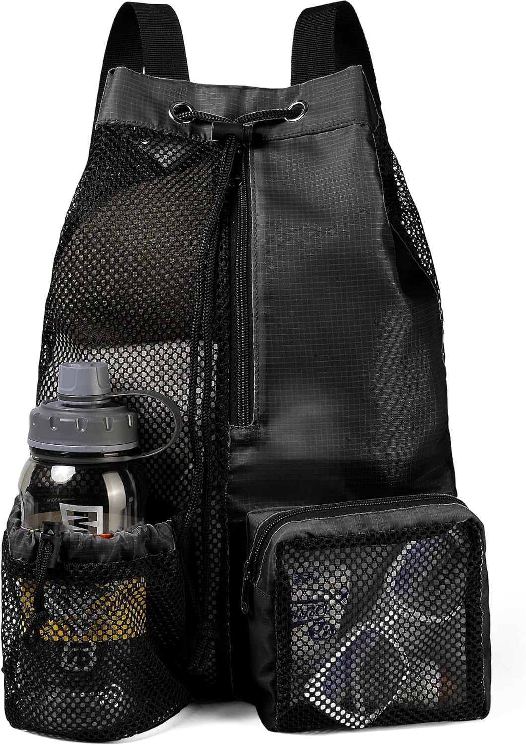 Drawstring Backpack for Men Women Athletic Gym Sports Workout Beach Swim