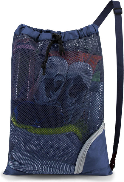 Drawstring Backpack for Men Women Athletic Gym Sports Workout Beach Swim